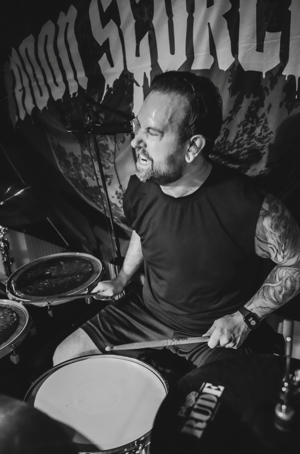 Alex — Drums, Moon Scorched live